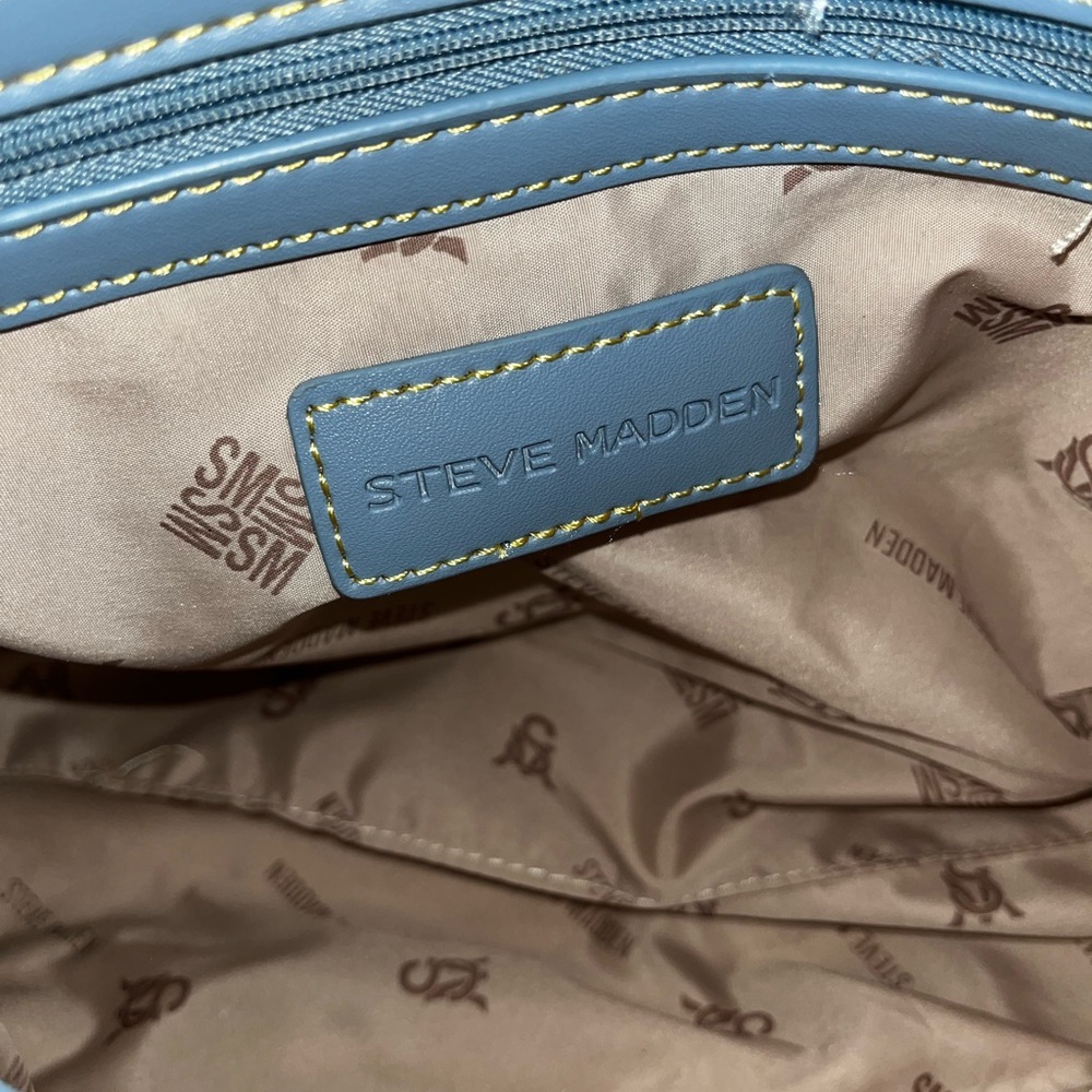 Steve Madden Denim Shoulder Bag - Picture 6 of 8